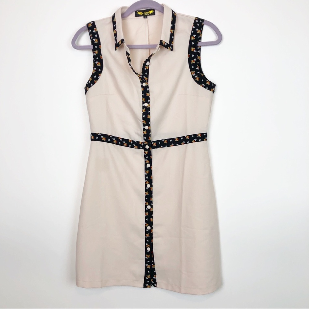 ModCloth Angel Eyes Owl Print Dress